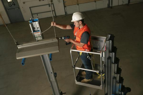 Hoogwerker verticale masthoogwerker training