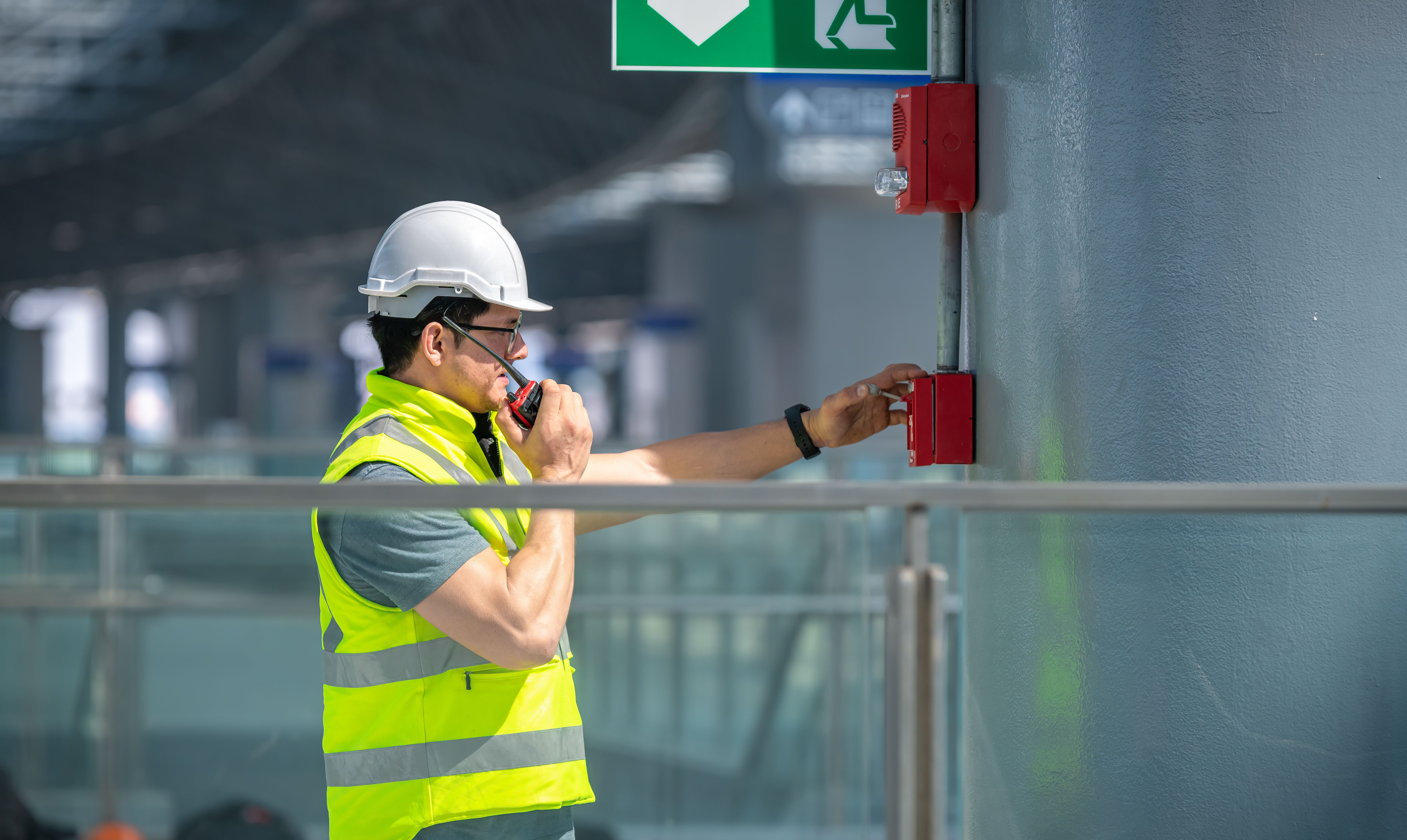 Brandbestrijding evacuatie