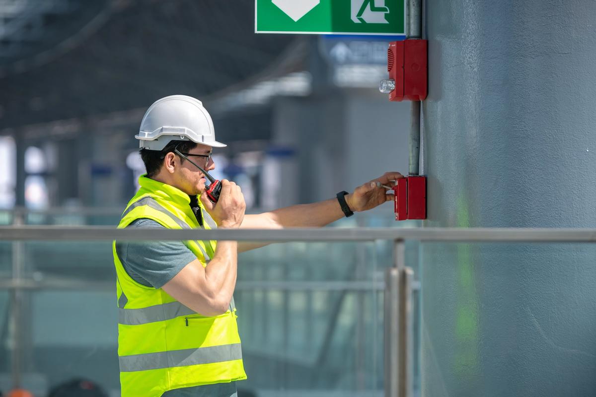 Brandbestrijding evacuatie