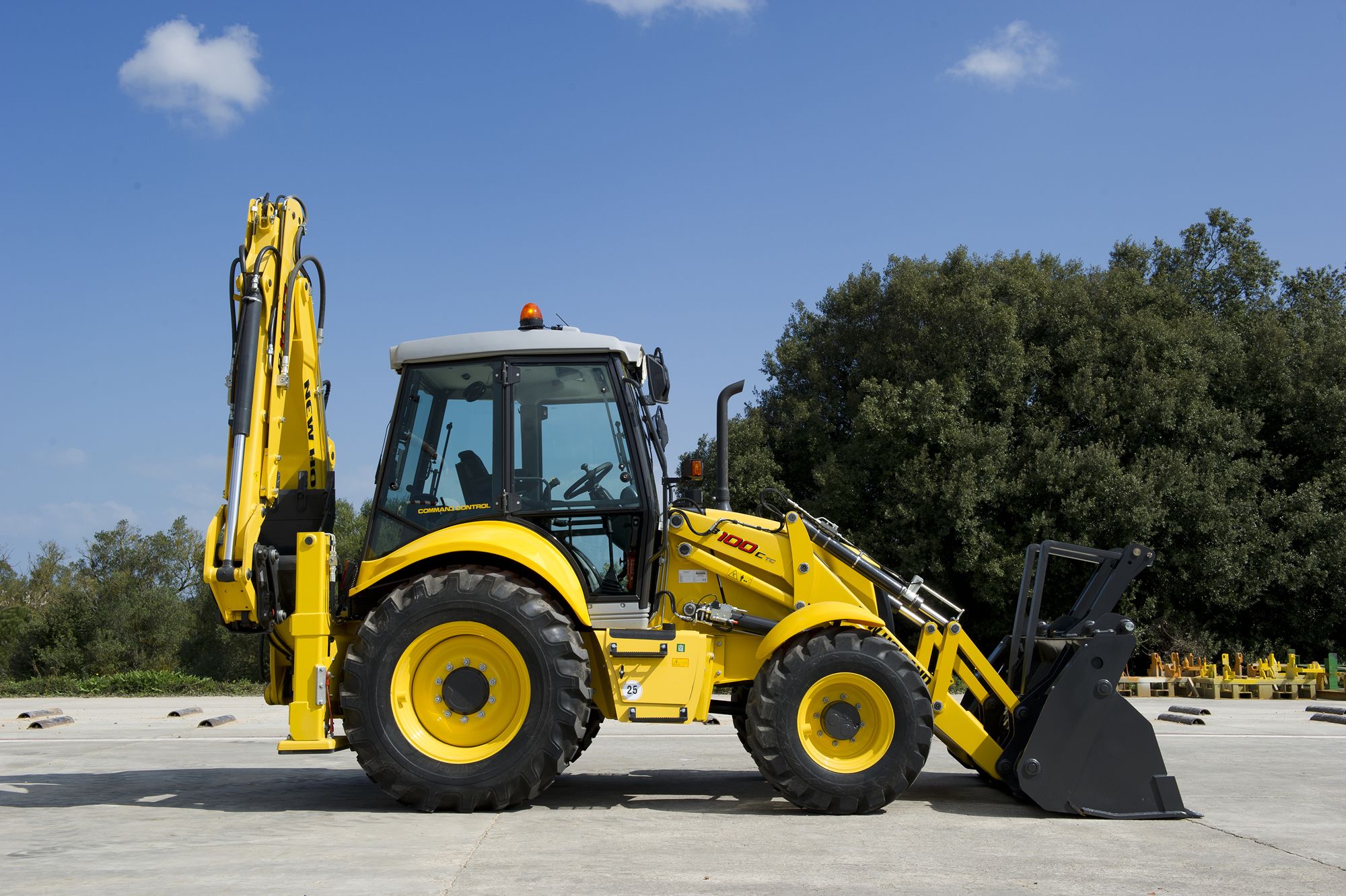 Graafmachine graaflaad combinatie