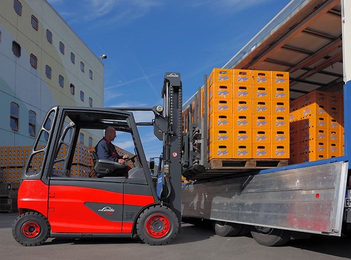 Heftruck 4-vorken heftruck