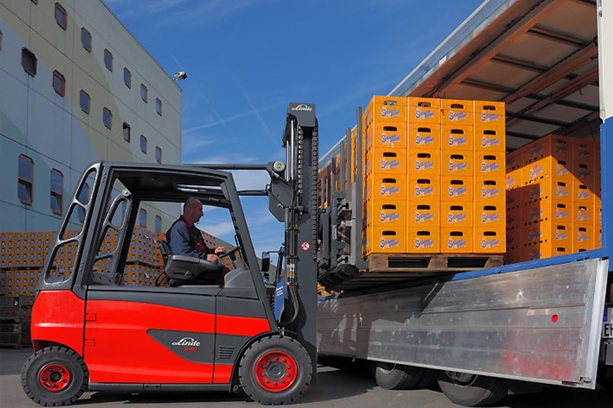 Heftruck 4-vorken heftruck