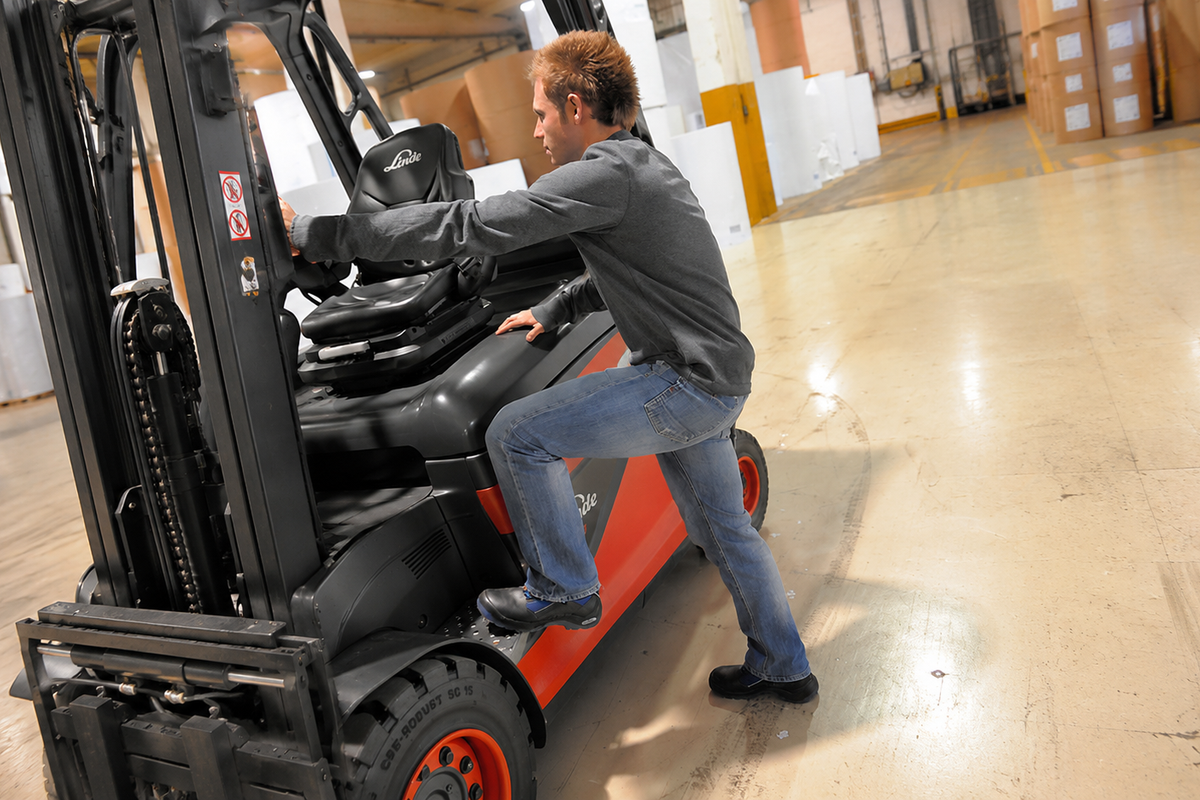 Ergonomie voor heftruckchauffeurs