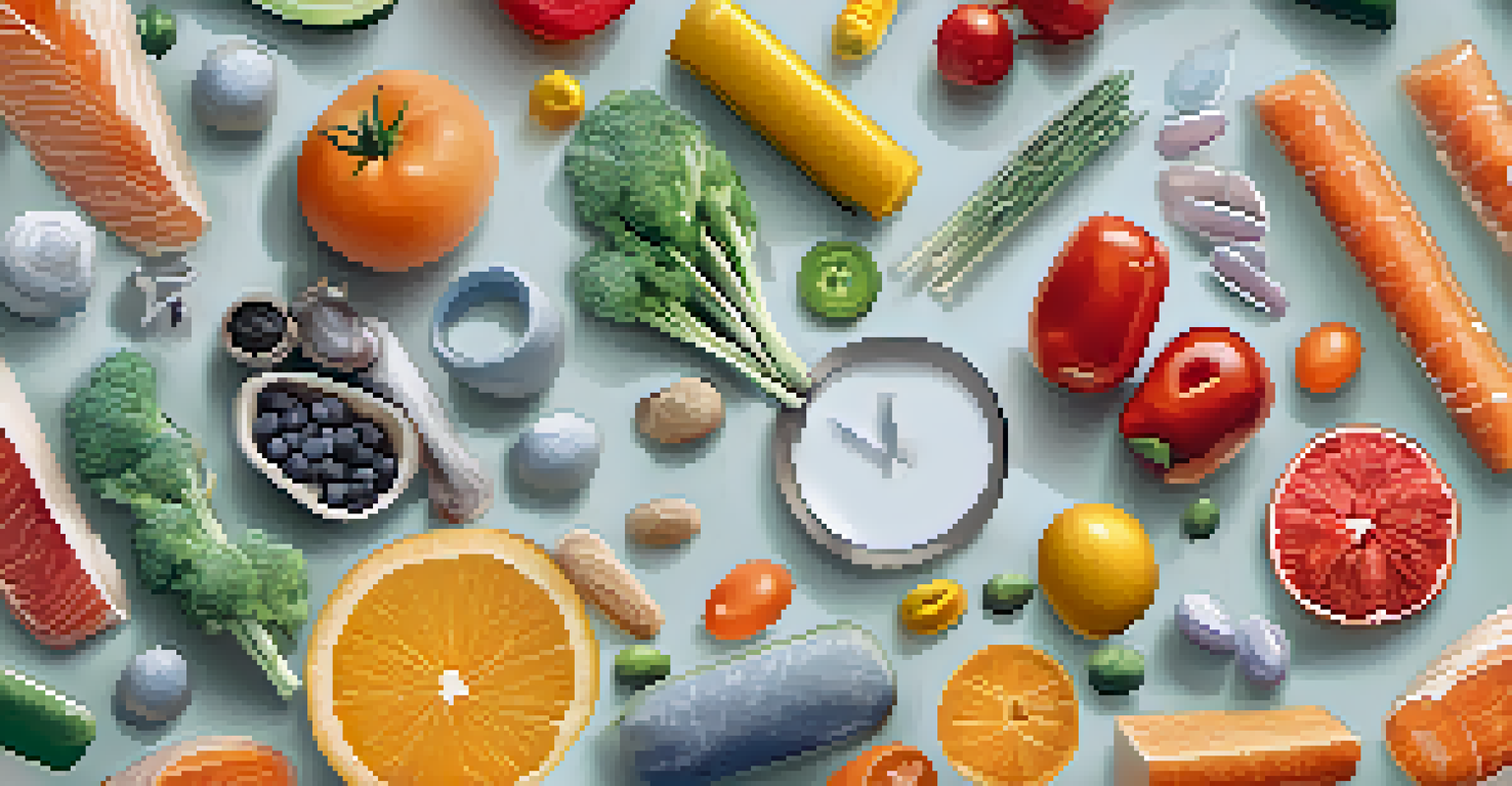 An illustration showing the interactions between zinc, vitamin A, and vitamin D, with colorful icons and arrows.