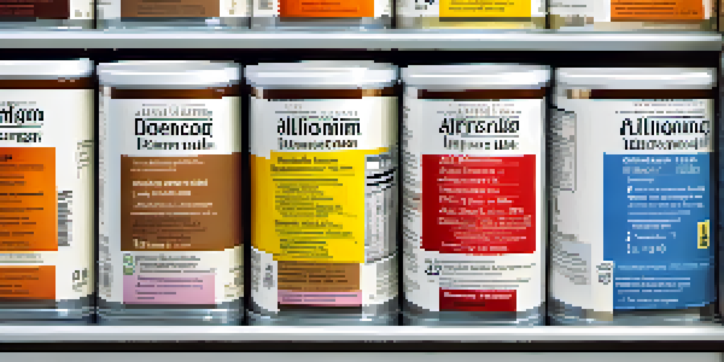 A close-up image of a food label with allergen warnings and ingredients list, showcasing colorful packaging and clear text under soft lighting.