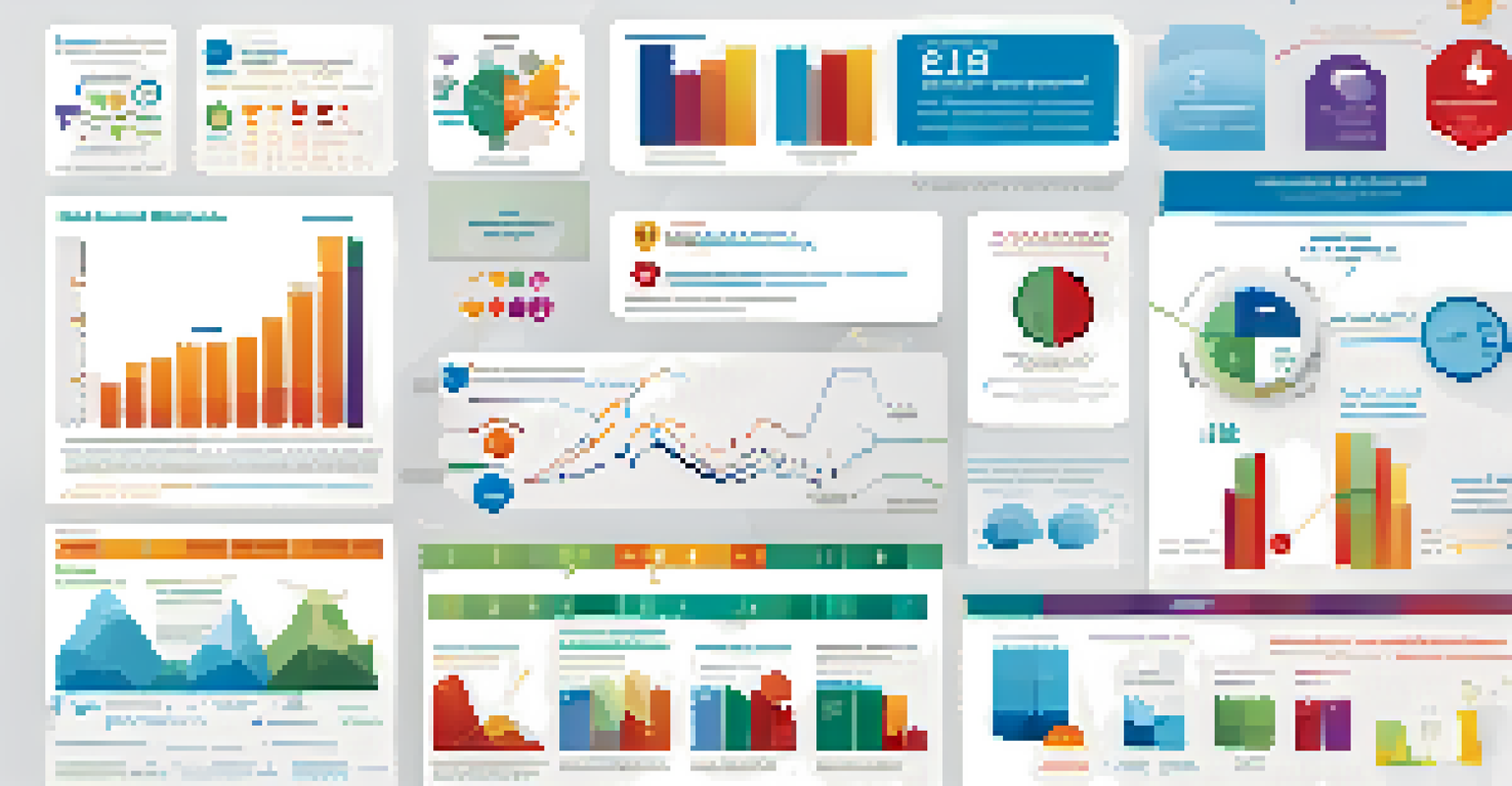 An infographic displaying key health equity metrics including graphs and icons representing diverse communities and healthcare data.