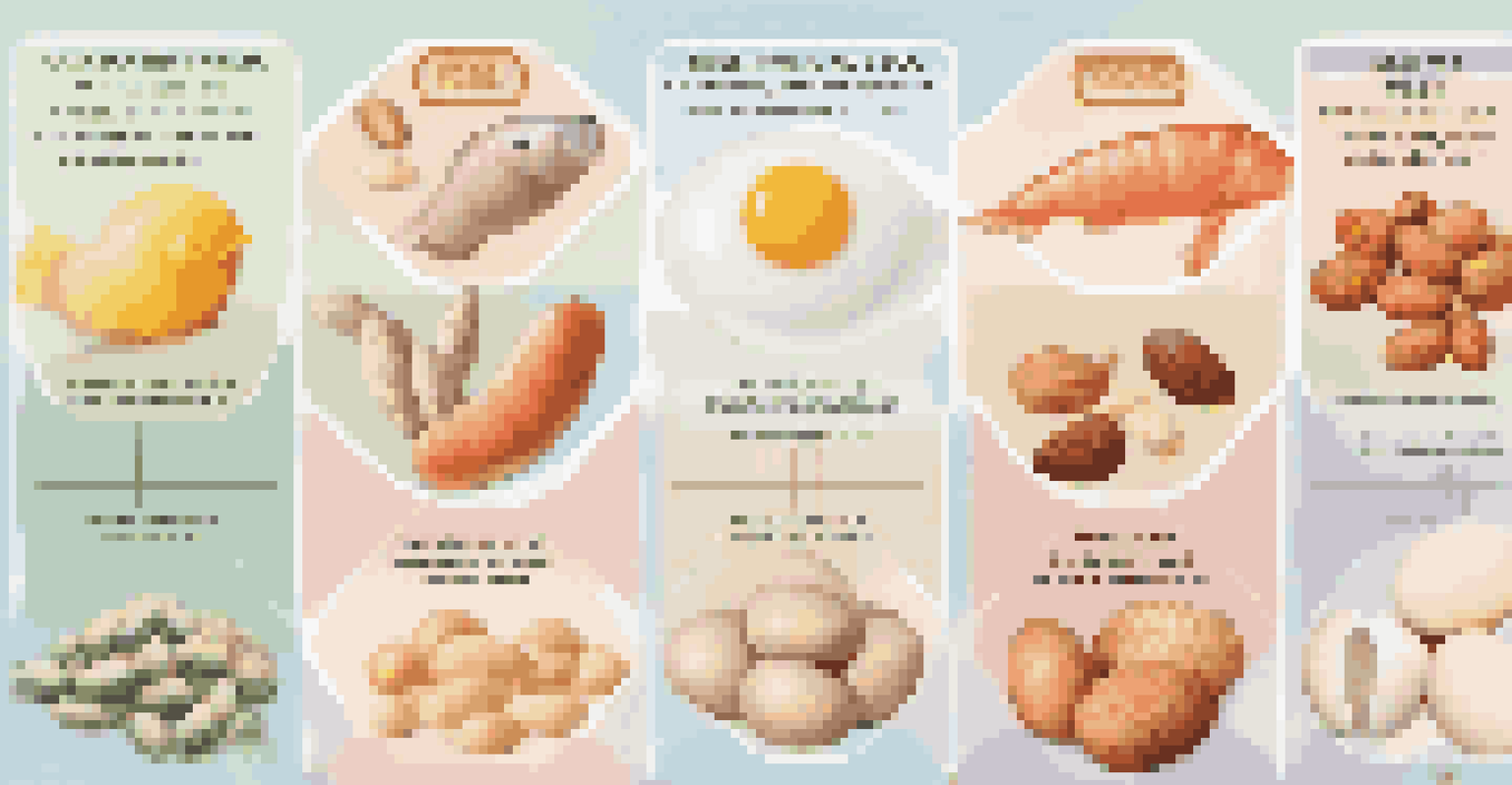 An infographic displaying the eight major food allergens with icons and labels.