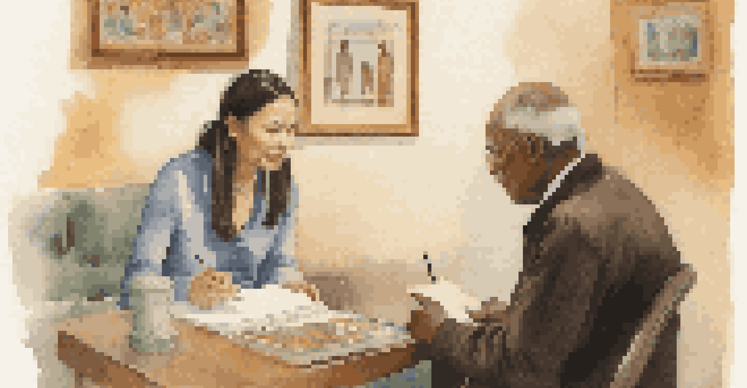 A healthcare provider and a patient engaged in a respectful consultation, emphasizing cultural sensitivity.