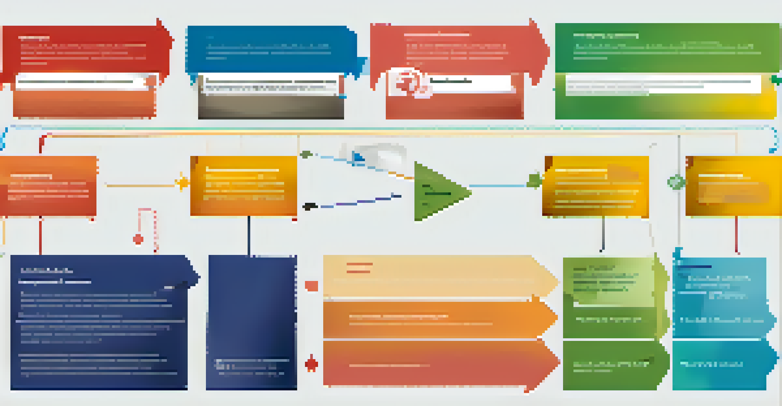 An infographic showing the feedback collection process in health literacy programs, featuring icons and text boxes.