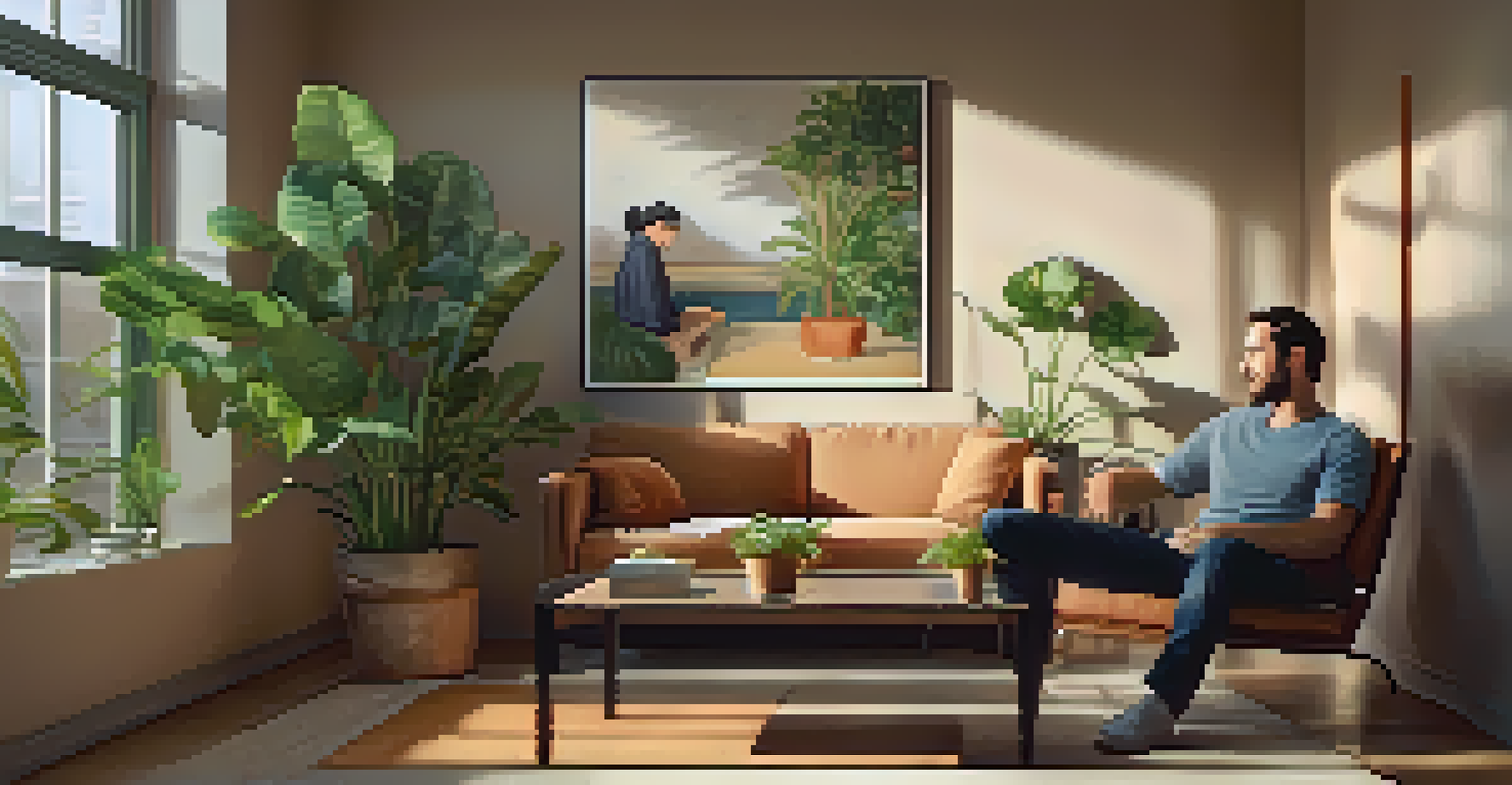 A couple having a conversation in a cozy room, illustrating trust and communication during a disagreement.
