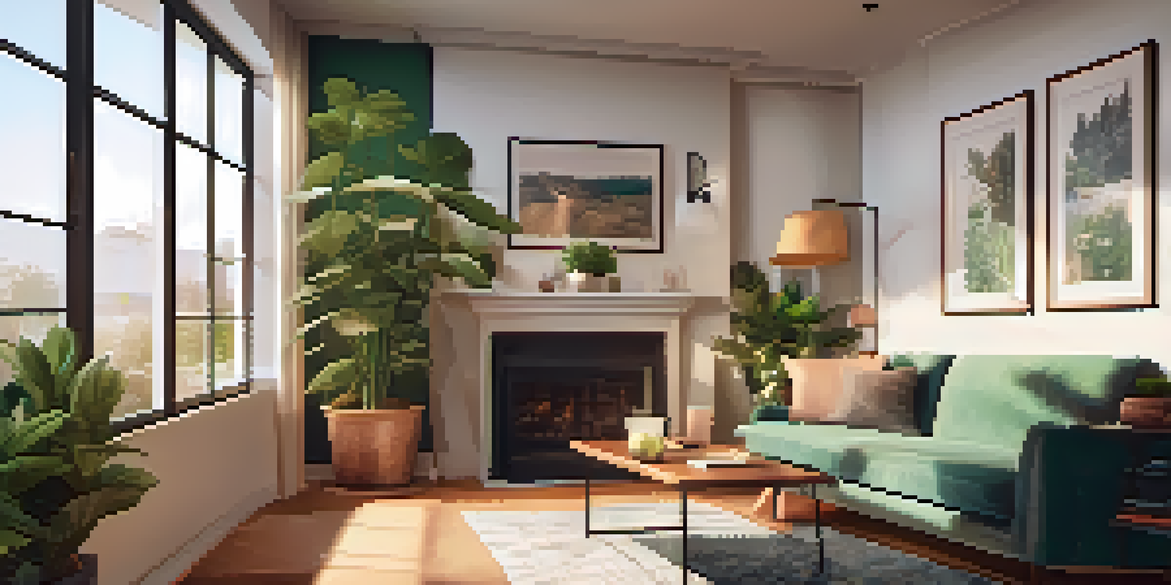 A health coaching session in a cozy office with a supportive coach and a young man sharing feelings, surrounded by plants and motivational posters.