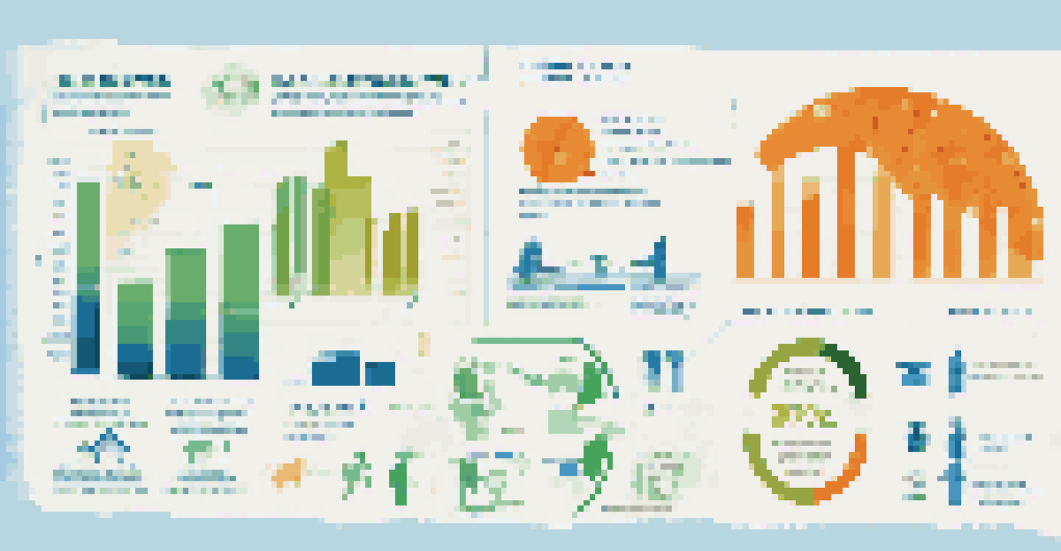 An infographic illustrating community health statistics and disparities with charts and icons on a modern background.