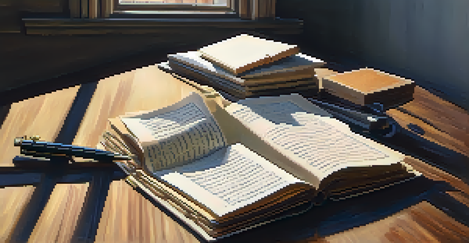 An open journal with handwritten notes on forgiveness and a pen beside it, illuminated by soft light.