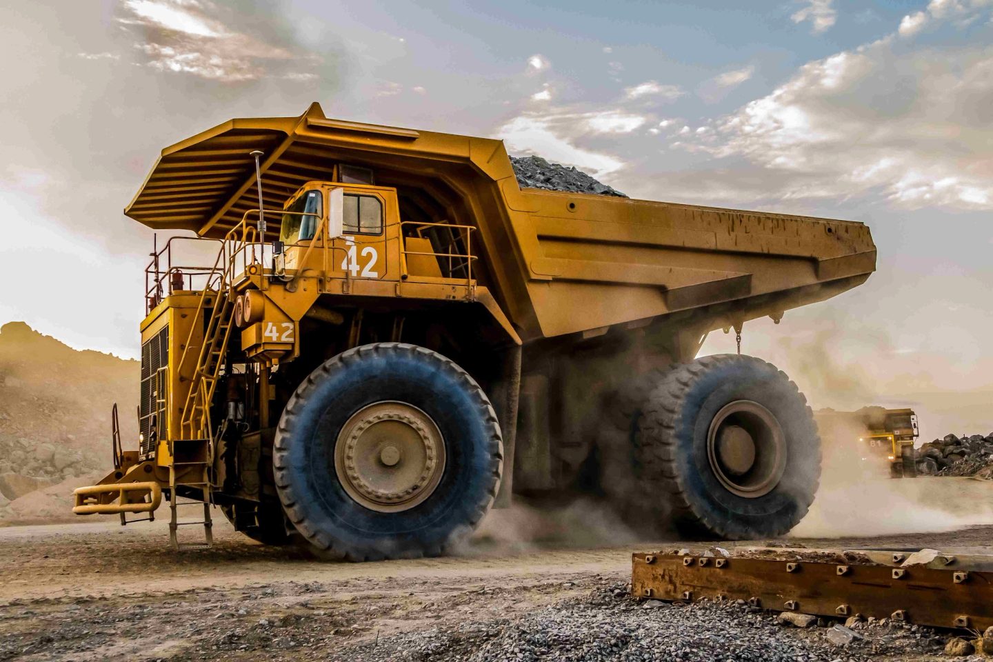 Dump trucks