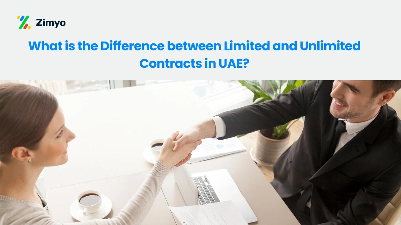 What is the Difference between Limited and Unlimited Contracts in UAE?