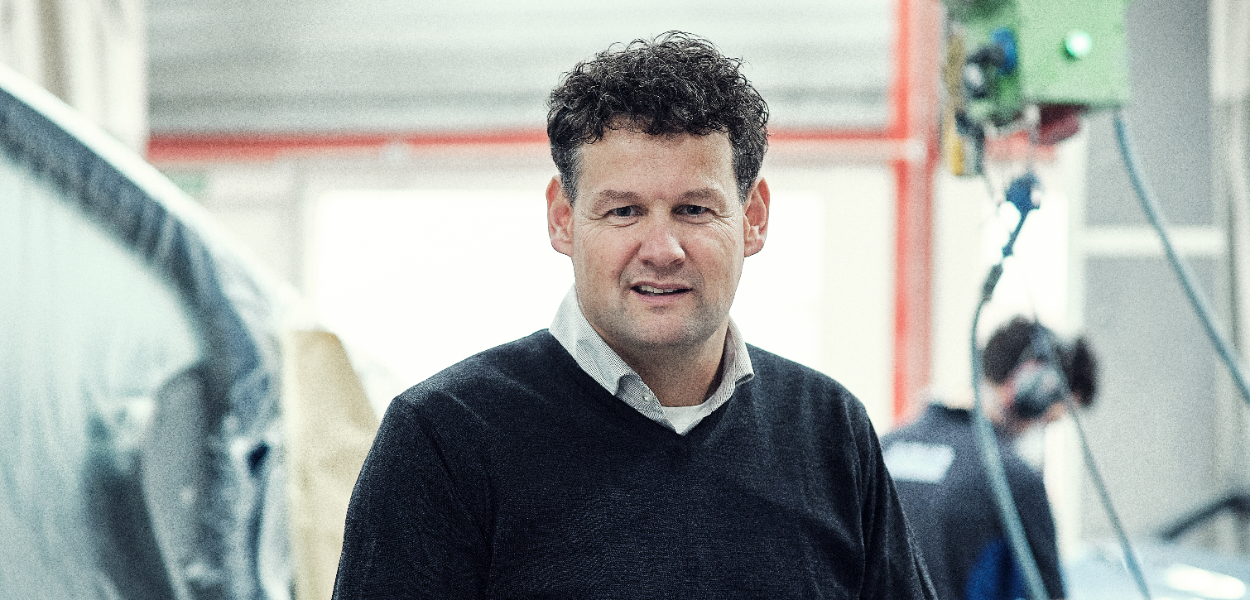 Jochem Boers bij werkplaats 