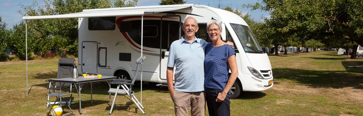 Koppel voor camper