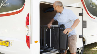 man die camper inlaadt