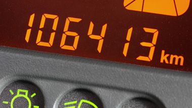 Kilometerstand auto
