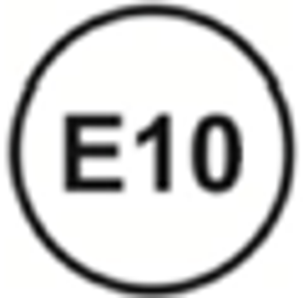 E10 sticker