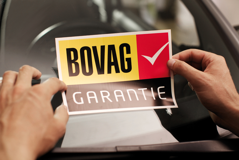 BOVAG garantie sticker