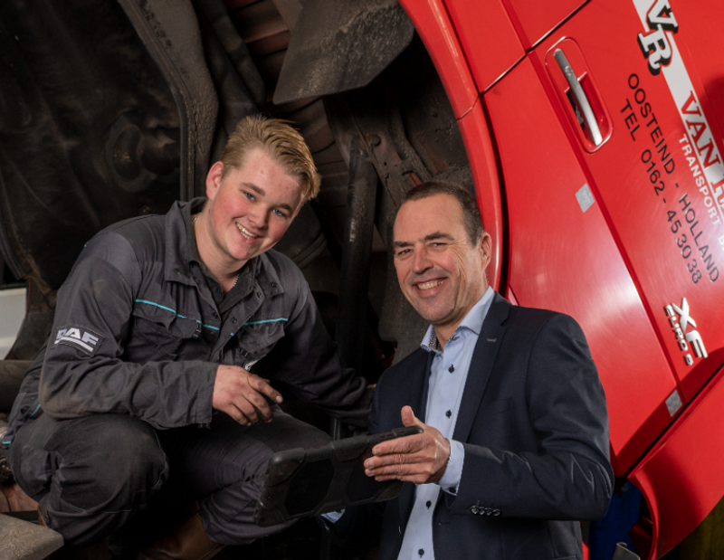 vooruitgang“Truckmonteur is het vak van de toekomst” Ralph Hoefman