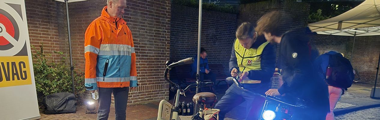 Fietsverlichtingsactie