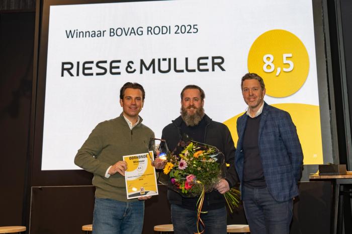 winnaar RODI Fiets, Riese & Muller