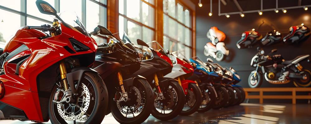 Motorfietsen showroom BOVAG