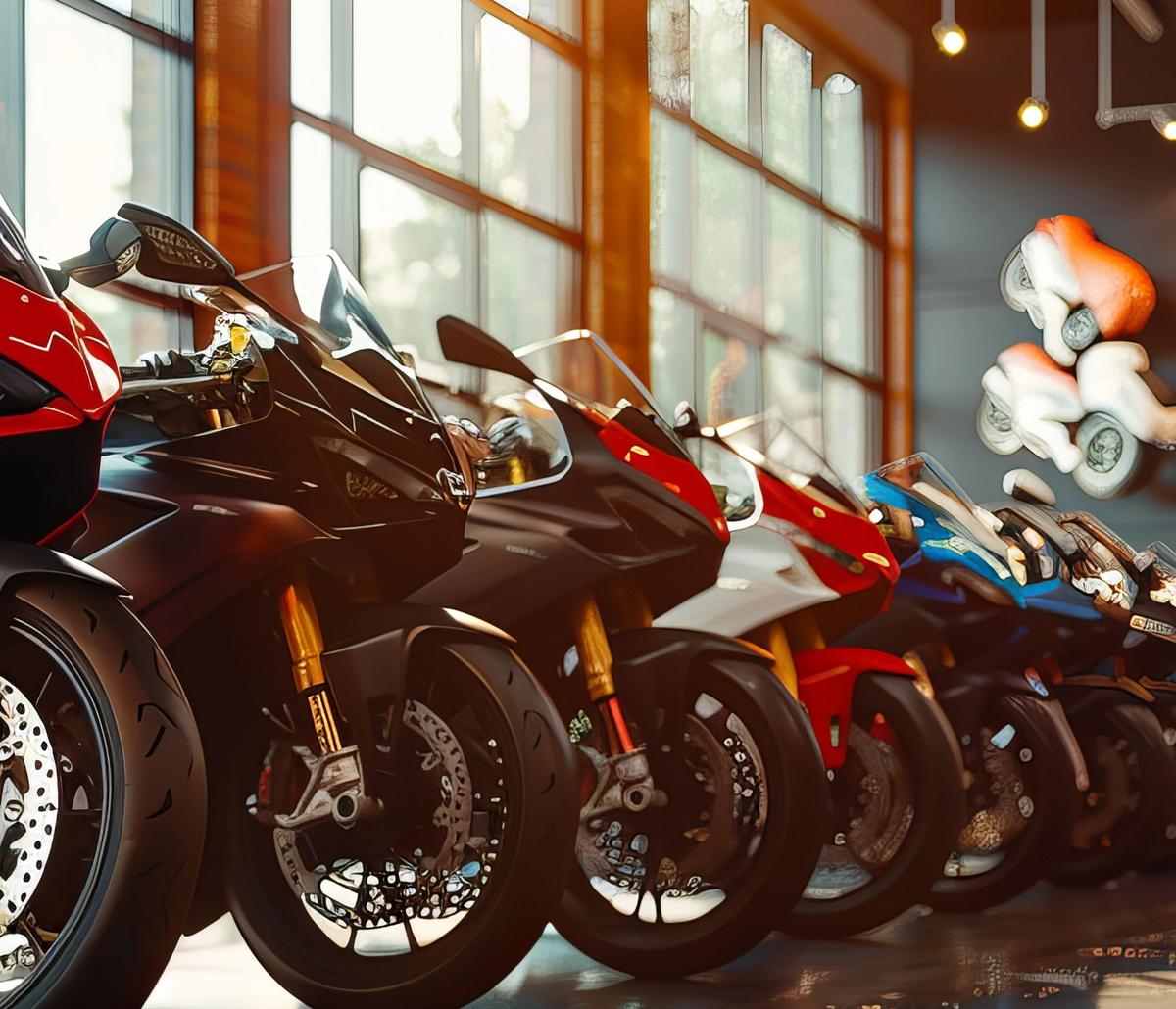 Motorfietsen showroom BOVAG