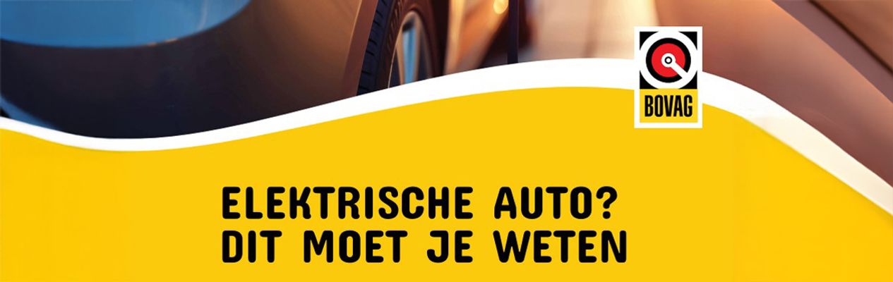 Brochure over elektrische auto's