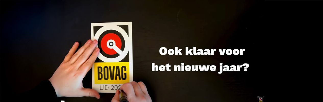 BOVAG jaarsticker