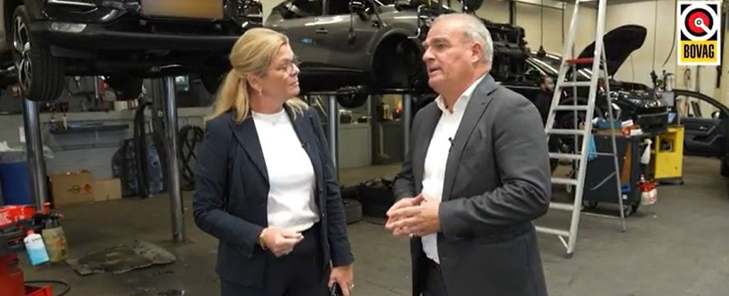 Jan-Geerlof de Ruiter in gesprek met Christianne van der Wal