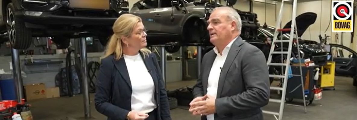 Jan-Geerlof de Ruiter in gesprek met Christianne van der Wal