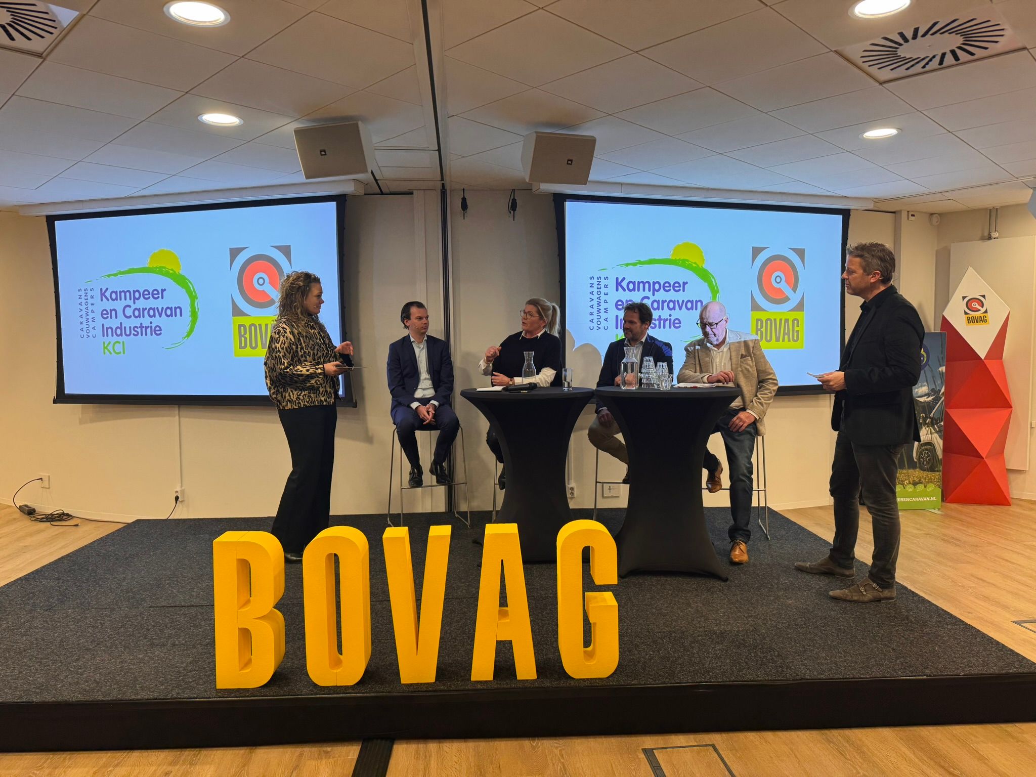 Jaarcongres Kampeerbranche 2025 Christianne, Richardo, KCI