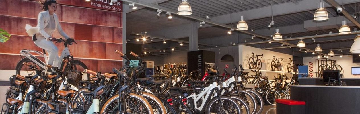 Fiets showroom