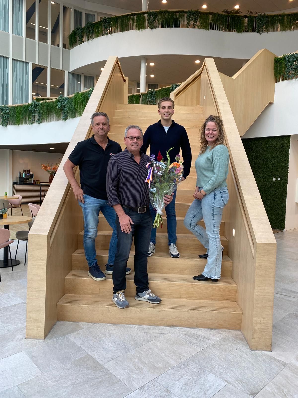 Luviek Maassen, Jack Oosterwijk, Camiel Bouwman, Claudia van Engelenburg, Aanhangwagenbedrijven