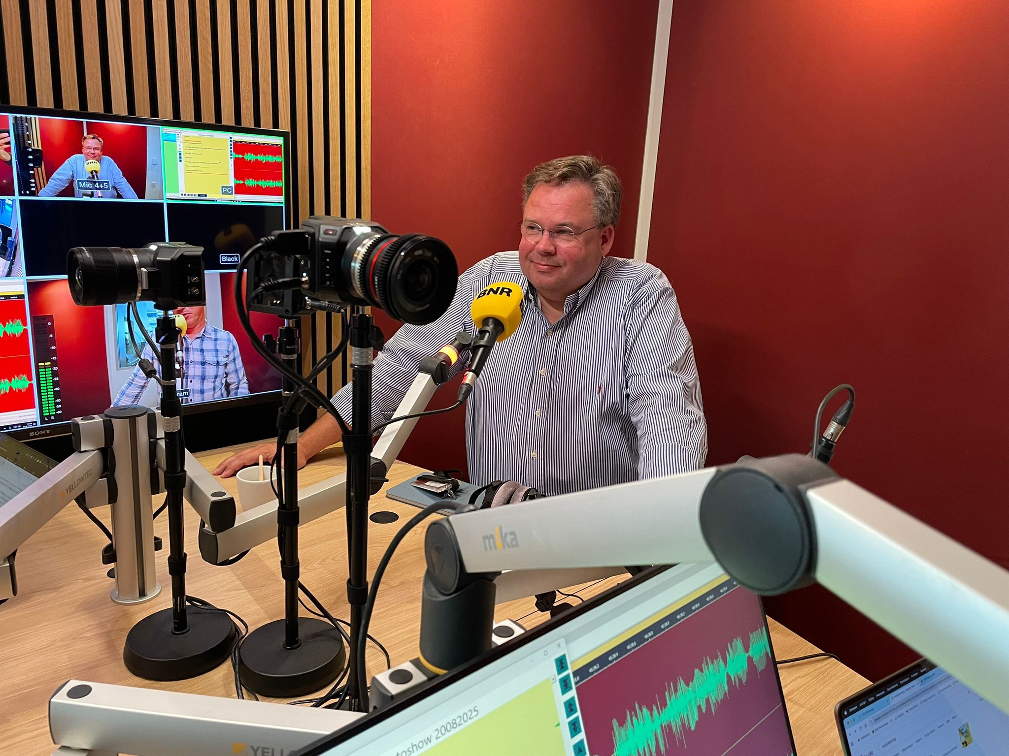 Peter NIesink bij BNR NIeuwsradio augustus 2025