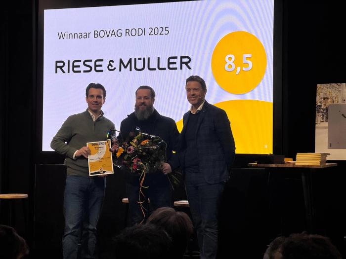 winnaar RODI Fiets, Riese & Muller