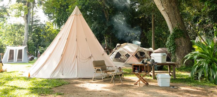 kamperen tent