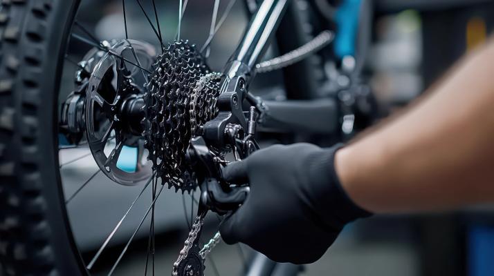 Werkplaats fiets