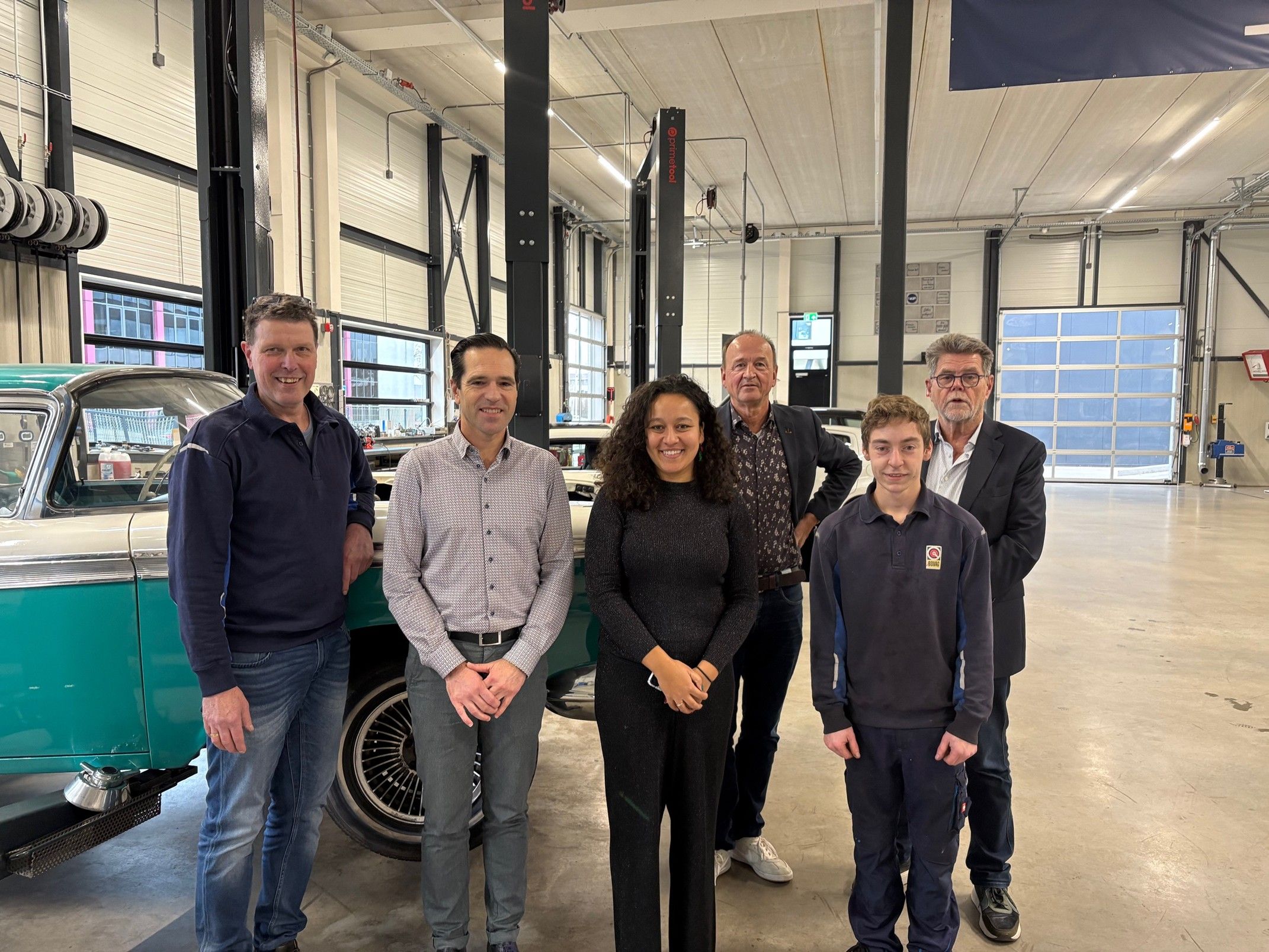 werkbezoek Gloria van der Fluit 