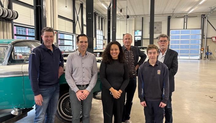 werkbezoek Gloria van der Fluit