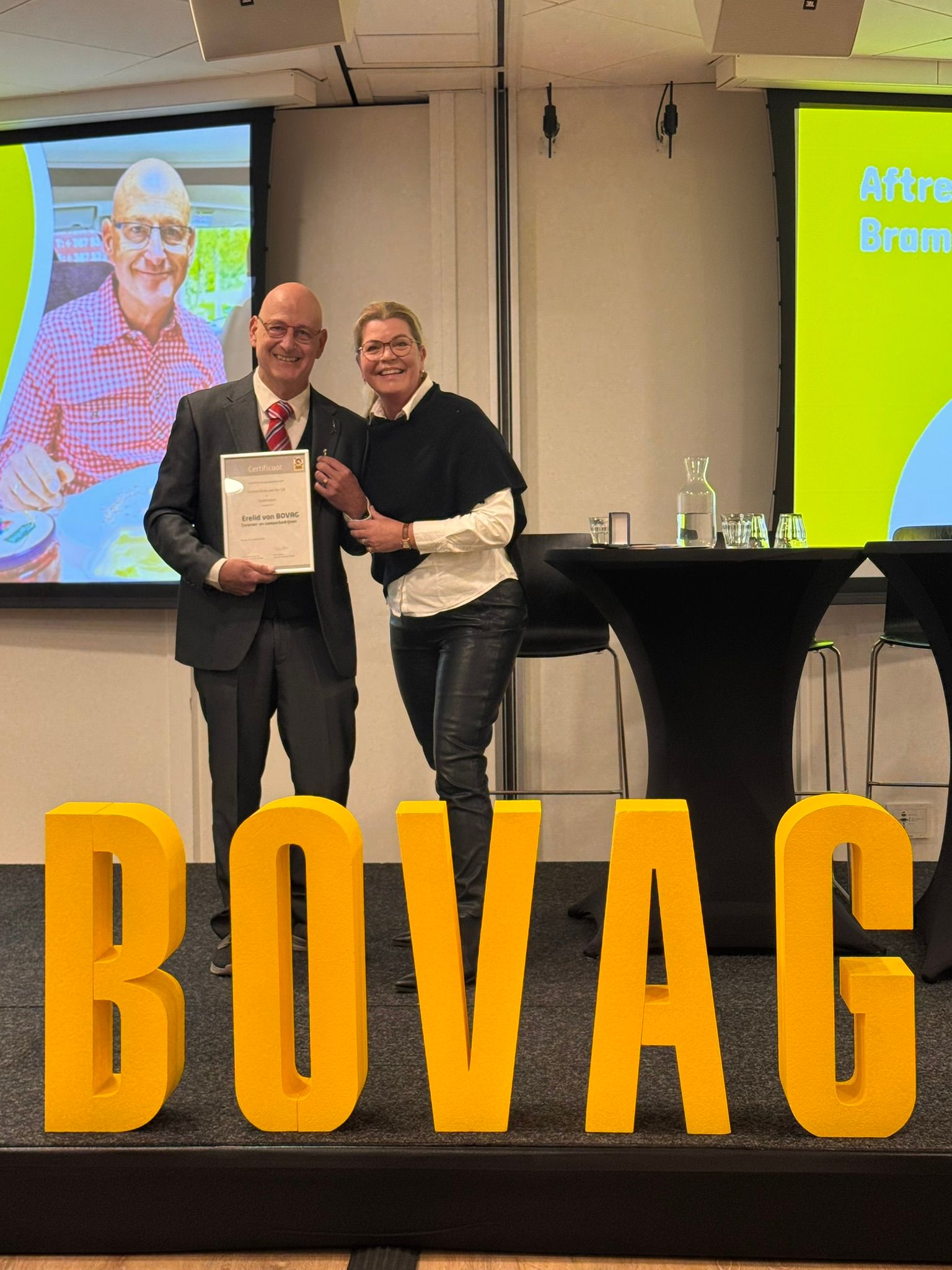 Jaarcongres Kampeerbranche 2025 Bram en Christianne