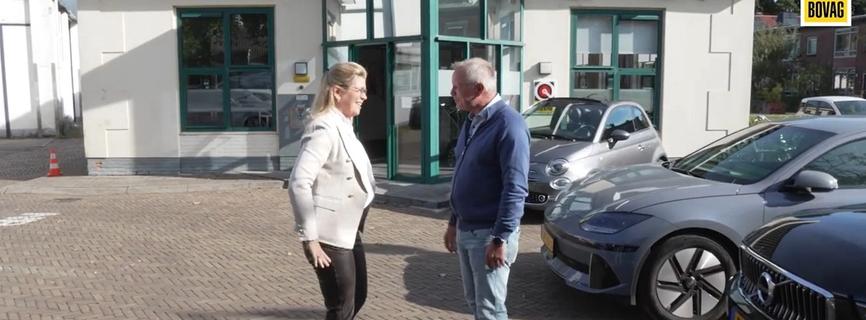 Christianne van der Wal met Theo Hanssen
