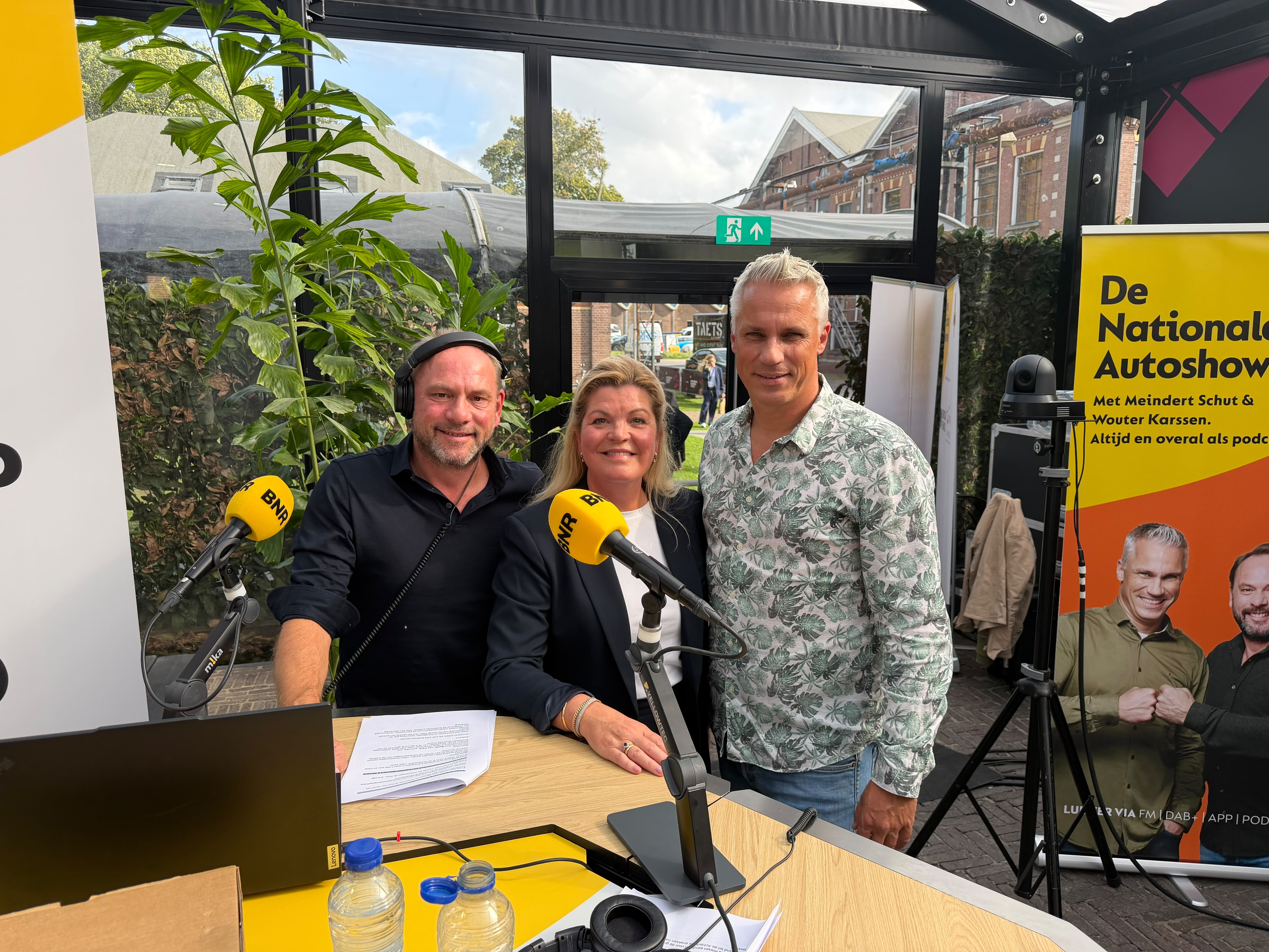Meindert Schut, Christianne van der Wal, Wouter Karssen, BNR