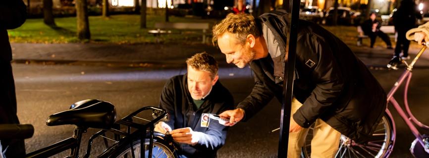 Fietsverlichtingsactie