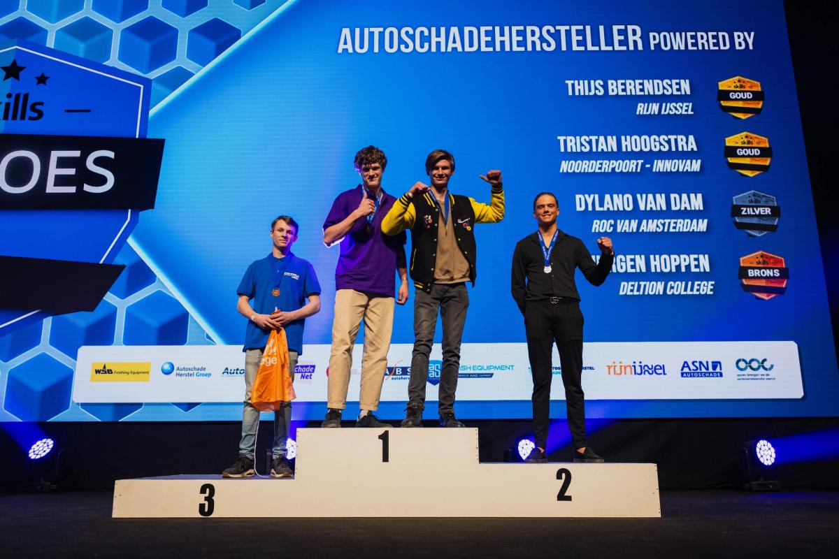 Winnaars Skills Heroes Autoschadeherstel