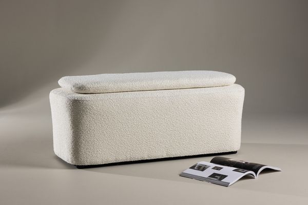 Laurel Ottoman ,5 Vit — alternativ vy