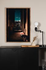 Tunnel vision Posters Brun bild 4